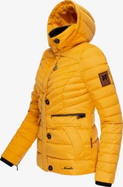 Navahoo Winterjassen Winterjas Wisteriaa Dames Donkergeel -Navahoo Mode Exporteren Winkel 3953ebf01b225961a4bc70a82011f868