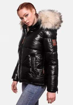 Navahoo Winterjassen Winterjas Tikunaa Dames Zwart -Navahoo Mode Exporteren Winkel 3c1a5a8c9d293c7730ee3e6c426010ba