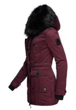 Navahoo Luluna - Winterjas - Burgundy -Navahoo Mode Exporteren Winkel 3cb6726a8cd34764a783e8403ccc8276