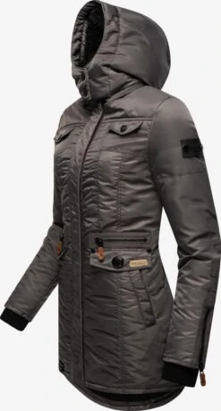 Navahoo Winterjassen Winterjas Schätzchen Dames Donkergrijs -Navahoo Mode Exporteren Winkel 3cc59902420b9888bac25b4779adcac6