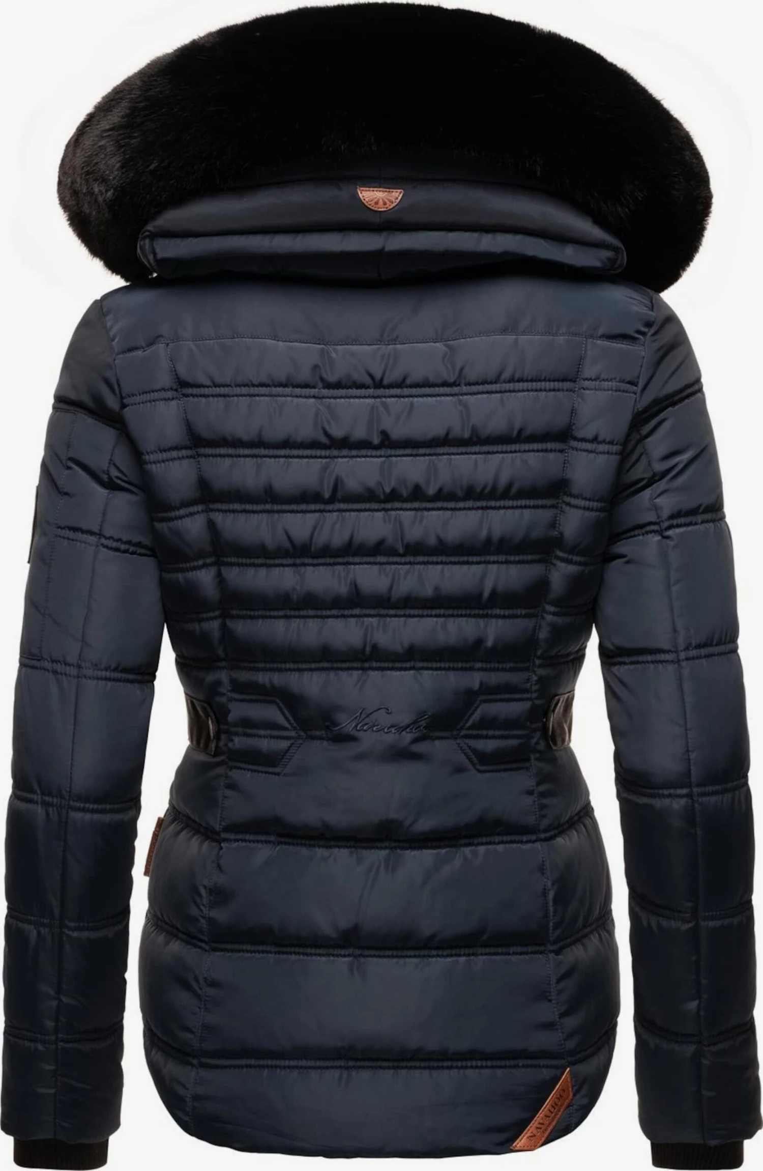 Navahoo Winterjassen Winterjas Melikaa Dames Navy 3 Navahoo Winterjassen Winterjas Melikaa Dames Navy - Afbeelding 3