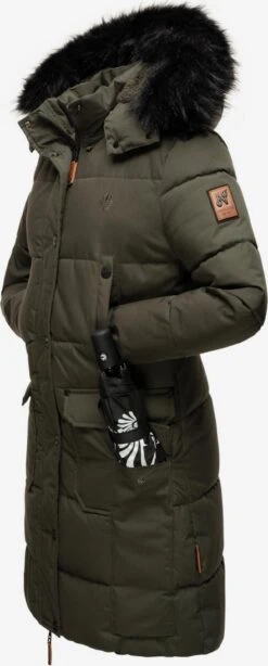 Navahoo Wintermantels Wintermantel Cosimaa Dames Antraciet -Navahoo Mode Exporteren Winkel 3e5fc5bd0f1492af606f68e809ebd45c