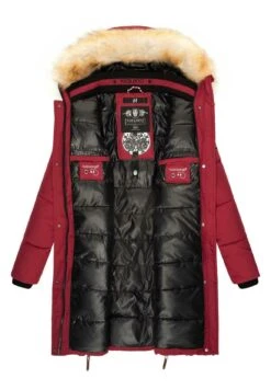 Navahoo Halina - Winterjas - Bordeaux -Navahoo Mode Exporteren Winkel 3f9206a37272477cbf6e3994663413d3