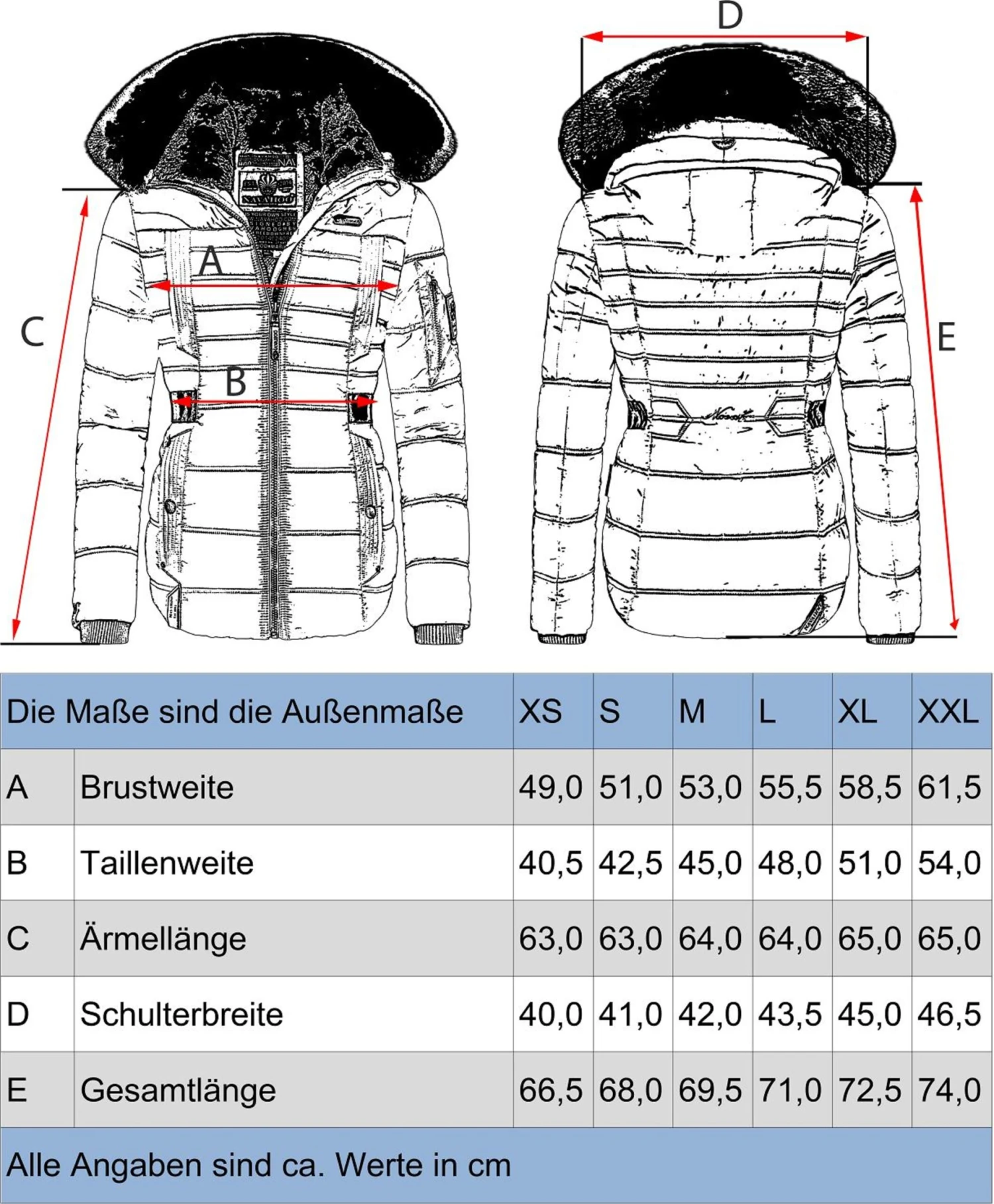 Navahoo Winterjassen Winterjas Melikaa Dames Bordeaux 4 Navahoo Winterjassen Winterjas Melikaa Dames Bordeaux - Afbeelding 4