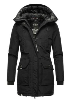 Navahoo Blizzardstorm - Parka - Black -Navahoo Mode Exporteren Winkel 40844cf17af549699628e5a7b49aa114