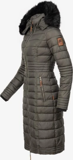 Navahoo Wintermantels Wintermantel Umay Dames Aardetinten -Navahoo Mode Exporteren Winkel 40e5e886d6d82b17bcb0f03369b9748b