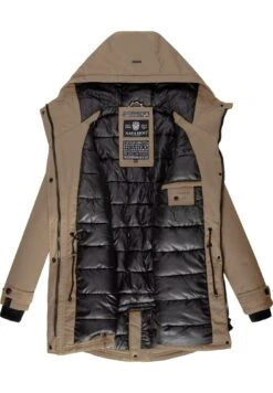 Navahoo Avrille Ii - Winterjas - Taupe Grey -Navahoo Mode Exporteren Winkel 40ed854c5fc241edb492f6419ab65ced