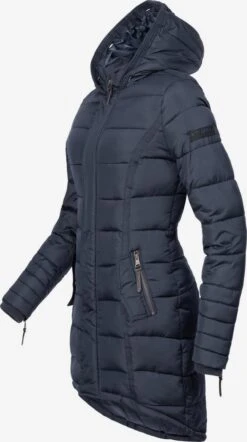 Navahoo Wintermantels Wintermantel Papaya Dames Donkerblauw -Navahoo Mode Exporteren Winkel 414c14e7d552c4278f8598e124be77ef