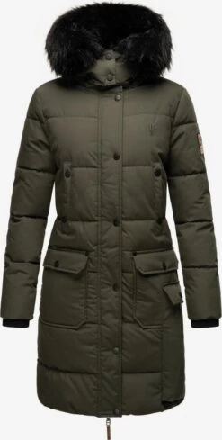 Navahoo Wintermantels Wintermantel Cosimaa Dames Antraciet -Navahoo Mode Exporteren Winkel 4152a84b9e6a93438b6fb76ef4ac888a