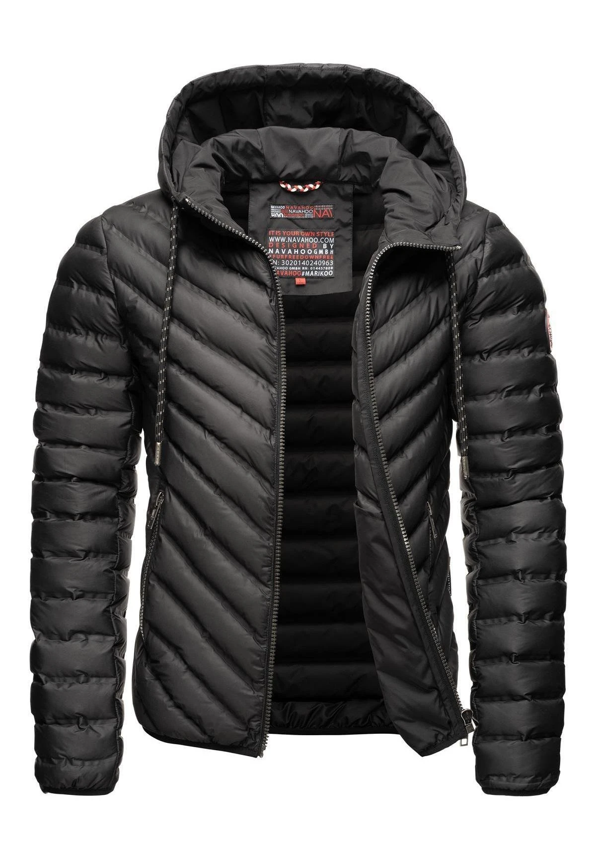 Navahoo Fey-Tun - Winterjas - Schwarz 4 Navahoo Fey-Tun - Winterjas - Schwarz - Afbeelding 4