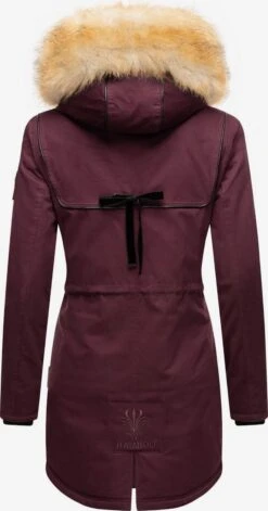 Navahoo Parkas Winterparka Bombii Dames Bordeaux -Navahoo Mode Exporteren Winkel 420101077d3f083b90d0fe2376c93239