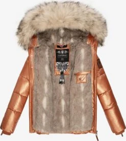 Navahoo Winterjassen Winterjas Tikunaa Dames Bruin -Navahoo Mode Exporteren Winkel 430fef6eb9c2712efaf3cd927c566dd6