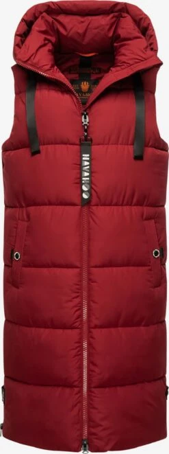Navahoo Bodywarmers Bodywarmer Schnuffelchen Dames Bloedrood -Navahoo Mode Exporteren Winkel 431a404bb5e079226532ade3df872c63
