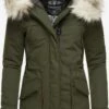 Navahoo Parkas Winterparka Dames Groen