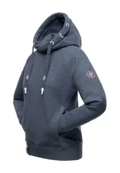 Navahoo Liebesmäuschen - Hoodie - Dusty Blue Melange -Navahoo Mode Exporteren Winkel 491c587df3214c268f3c4b8123f8b257