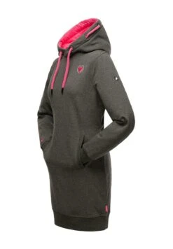 Navahoo Jurk - Dark Grey Melange -Navahoo Mode Exporteren Winkel 49c4178b16924482a1db7349b5a41423