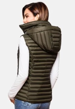 Navahoo Bodywarmers Bodywarmer Shadaa Dames Kaki -Navahoo Mode Exporteren Winkel 49d09dc16ca92e4aaca1681d6b9527e6