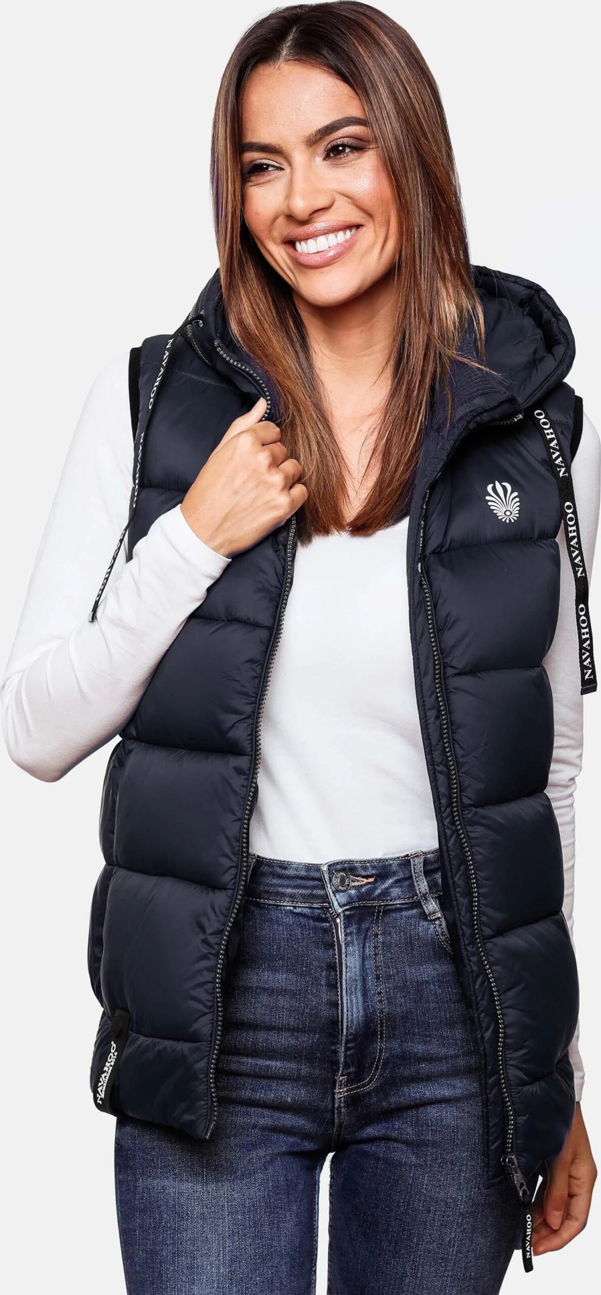 Navahoo Bodywarmers Bodywarmer Kassidy Dames Navy 11 Navahoo Bodywarmers Bodywarmer Kassidy Dames Navy - Afbeelding 11