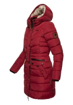 Navahoo Paula - Winterjas - Blood Red -Navahoo Mode Exporteren Winkel 4a6cf8479ffe40d088e616a338043d6c