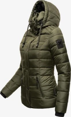 Navahoo Winterjassen Winterjas Zuckerbiene Dames Olijfgroen -Navahoo Mode Exporteren Winkel 4be512fead7d54890ebc936d0e9b05e0