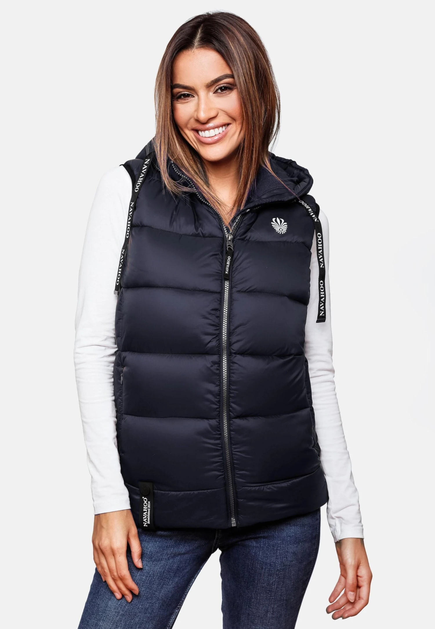 Navahoo Bodywarmers Bodywarmer Kassidy Dames Navy 8 Navahoo Bodywarmers Bodywarmer Kassidy Dames Navy - Afbeelding 8