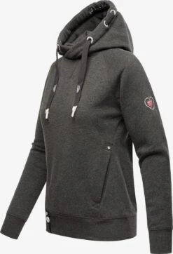 Navahoo Hoodies Sweatshirt Liebesmäuschen Dames Donkergrijs -Navahoo Mode Exporteren Winkel 4e95934e43cce3e0eca731ca35b493d8