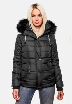 Navahoo Winterjassen Winterjas Zuckerbiene Dames Zwart -Navahoo Mode Exporteren Winkel 4e9ba52cd49b3c46ac2348736635f16a