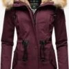 Navahoo Parkas Winterparka Bombii Dames Bordeaux