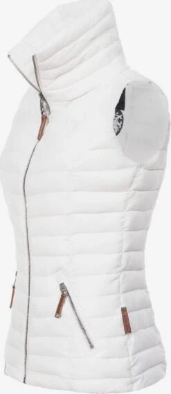 Navahoo Bodywarmers Bodywarmer Shadaa Dames Wit -Navahoo Mode Exporteren Winkel 52d1771a467d9162a39e77506cd6cf57