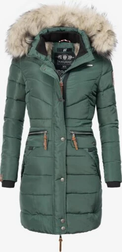 Navahoo Wintermantels Wintermantel Paula Dames Smaragd