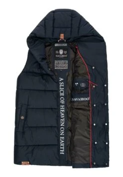 Navahoo Madilynaa - Bodywarmer - Dark Blue -Navahoo Mode Exporteren Winkel 54bd37c17c294b199320c96a40c82540