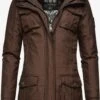 Navahoo Outdoor Jassen Functionele Jas Tiniis Dames Donkerbruin