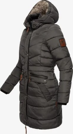 Navahoo Wintermantels Wintermantel Paula Dames Bruin -Navahoo Mode Exporteren Winkel 56476c29c46fba958bcbffce6ea3bcad