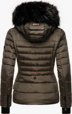 Navahoo Winterjassen Winterjas Adele Dames Taupe -Navahoo Mode Exporteren Winkel 56634d439c1c8186cf7cf0e3575982dd