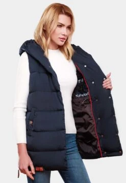 Navahoo Madilynaa - Bodywarmer - Dark Blue -Navahoo Mode Exporteren Winkel 56f5a3626d35413b9a13c11110fbe4ad