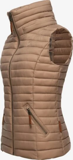 Navahoo Bodywarmers Bodywarmer Dames Bruin -Navahoo Mode Exporteren Winkel 5711e71debff384c46c08c08915897f2