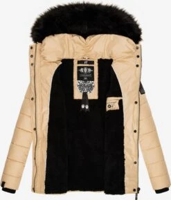Navahoo Winterjassen Winterjas Zuckerbiene Dames Beige -Navahoo Mode Exporteren Winkel 59e73caeed750f9830dc570b487a7cd9