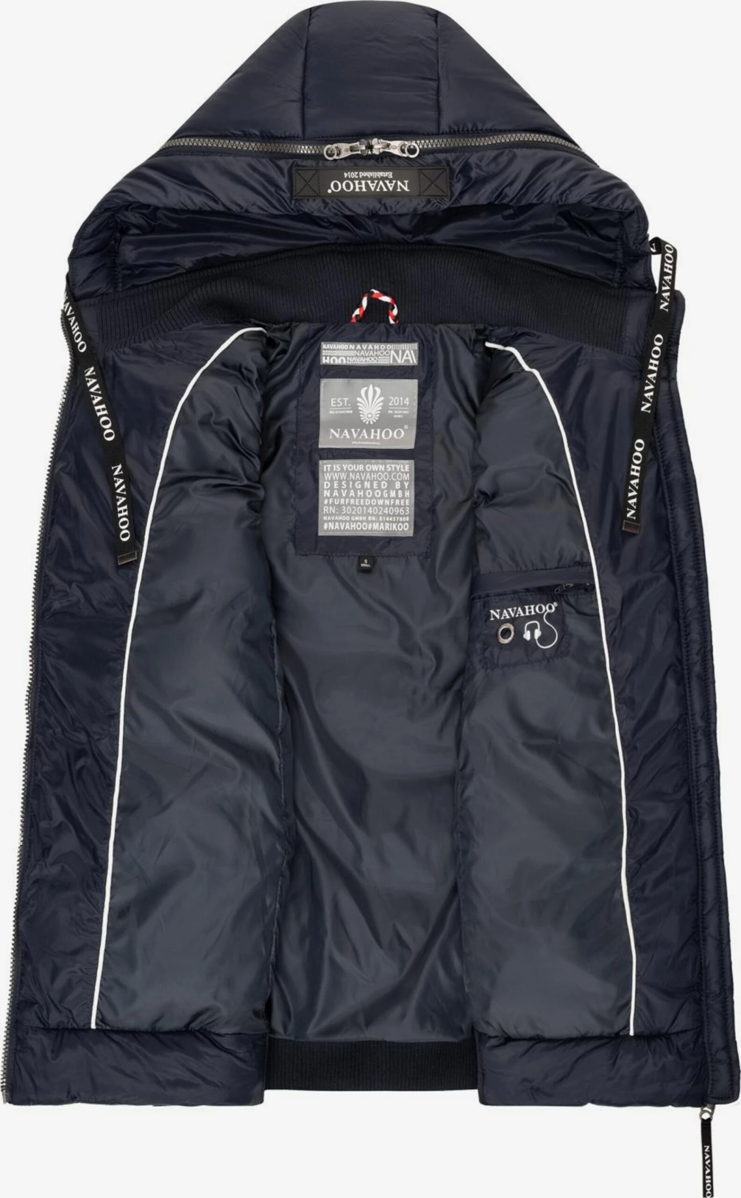 Navahoo Bodywarmers Bodywarmer Kassidy Dames Navy 6 Navahoo Bodywarmers Bodywarmer Kassidy Dames Navy - Afbeelding 6