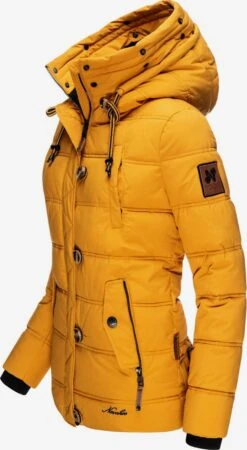 Navahoo Winterjassen Winterjas Zoja Dames Geel -Navahoo Mode Exporteren Winkel 5e72f36868e2b64914ba65fef2c125d9