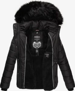 Navahoo Winterjassen Winterjas Zuckerbiene Dames Zwart -Navahoo Mode Exporteren Winkel 5ec6ab64dc99000e6d14fb59831f1f17