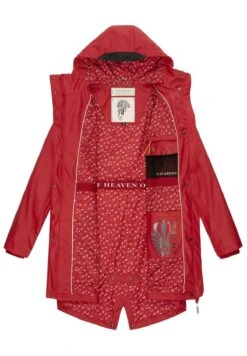 Navahoo Tropical Storm - Parka - Light Red -Navahoo Mode Exporteren Winkel 5fe6c1d8003b44d48e4a0449b952ff28