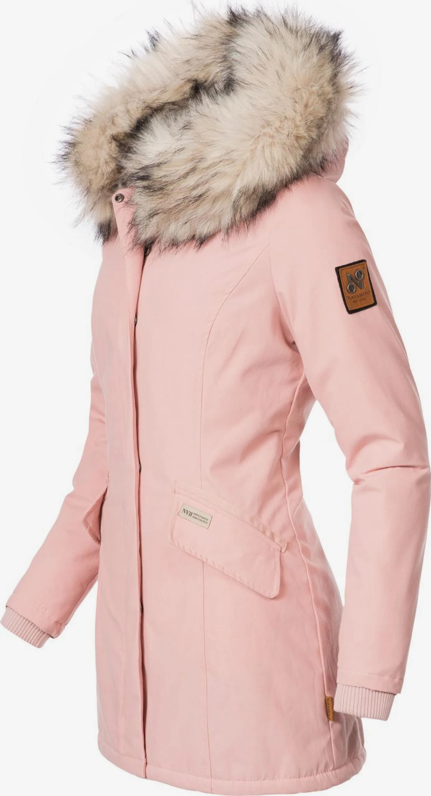 Navahoo Parkas Winterparka Cristal Dames Oudroze 2 Navahoo Parkas Winterparka Cristal Dames Oudroze - Afbeelding 2