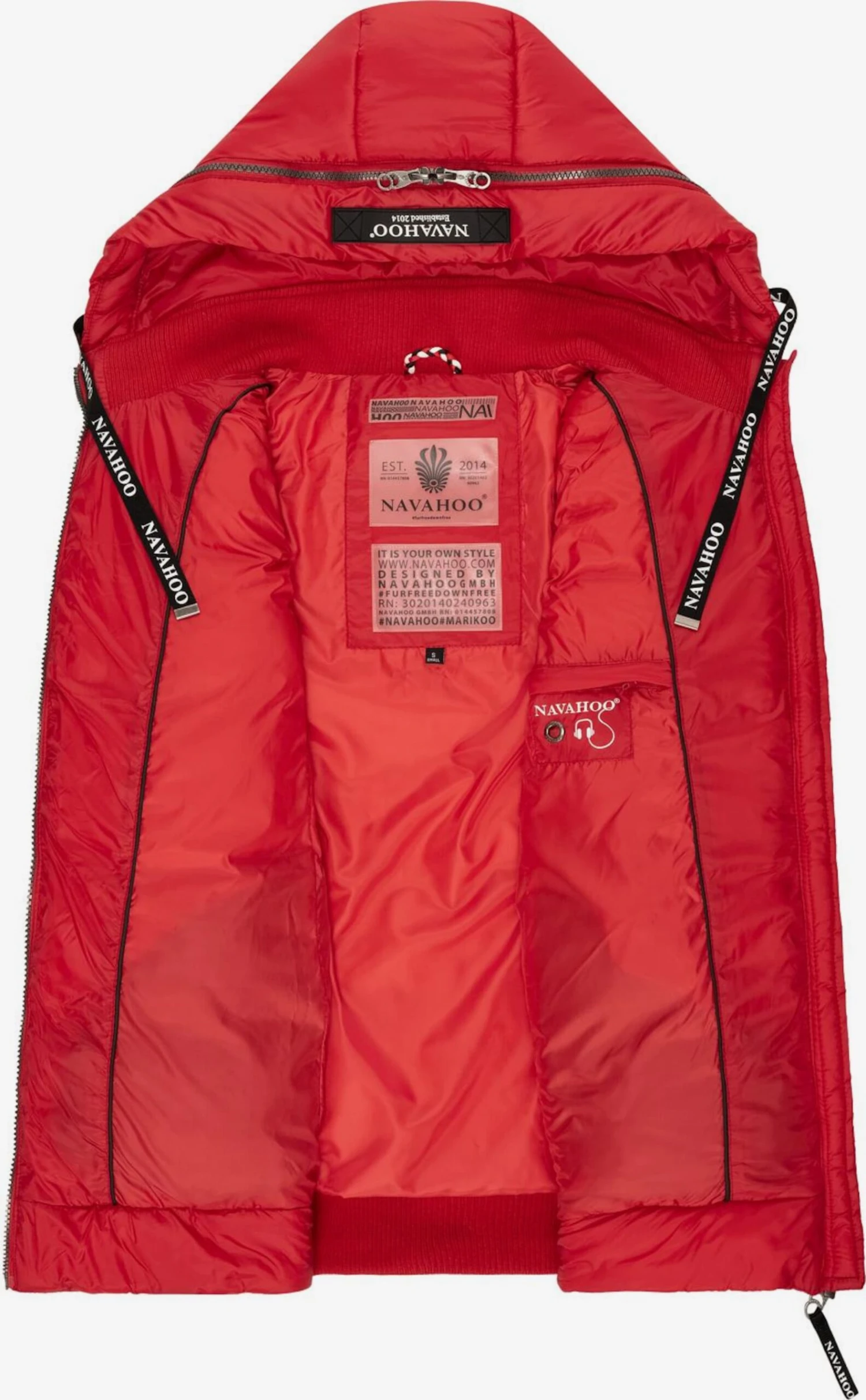 Navahoo Bodywarmers Bodywarmer Kassidy Dames Rood 5 Navahoo Bodywarmers Bodywarmer Kassidy Dames Rood - Afbeelding 5