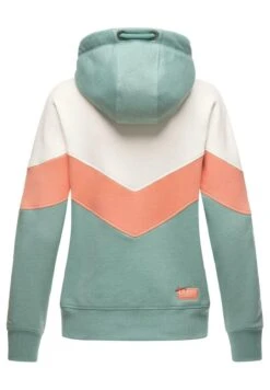 Navahoo Sweater Met Rits - Dusty Mint Melange -Navahoo Mode Exporteren Winkel 63a0c9d2055e4cc68d622bf500a791e7
