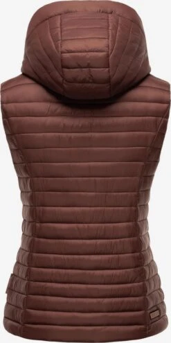 Navahoo Bodywarmers Bodywarmer Shadaa Dames Kastanjebruin -Navahoo Mode Exporteren Winkel 63a3e2391e37727f98a4acbb9b71afc9