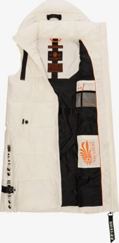 Navahoo Bodywarmers Bodywarmer Dames Wit -Navahoo Mode Exporteren Winkel 6444730eaae7cb87b55bb5666ead1b95