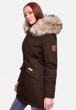 Navahoo Parkas Winterparka Cristal Dames Bruin -Navahoo Mode Exporteren Winkel 645ff97dd7b2d10e6572ef3ca9995e9d
