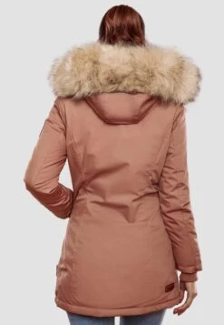Navahoo Parkas Winterparka Cristal Dames Donkerroze -Navahoo Mode Exporteren Winkel 64ce60292f2c033f896acd40d9e2a6ef