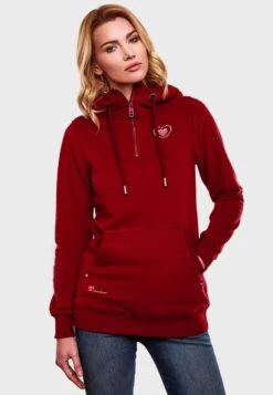 Navahoo Hoodies Sweatshirt Zauberelfe Dames Bordeaux -Navahoo Mode Exporteren Winkel 6553f8e403568181a735a37642d55c10