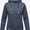 Navahoo Hoodies Sweatshirt Liebesmäuschen Dames Duifblauw
